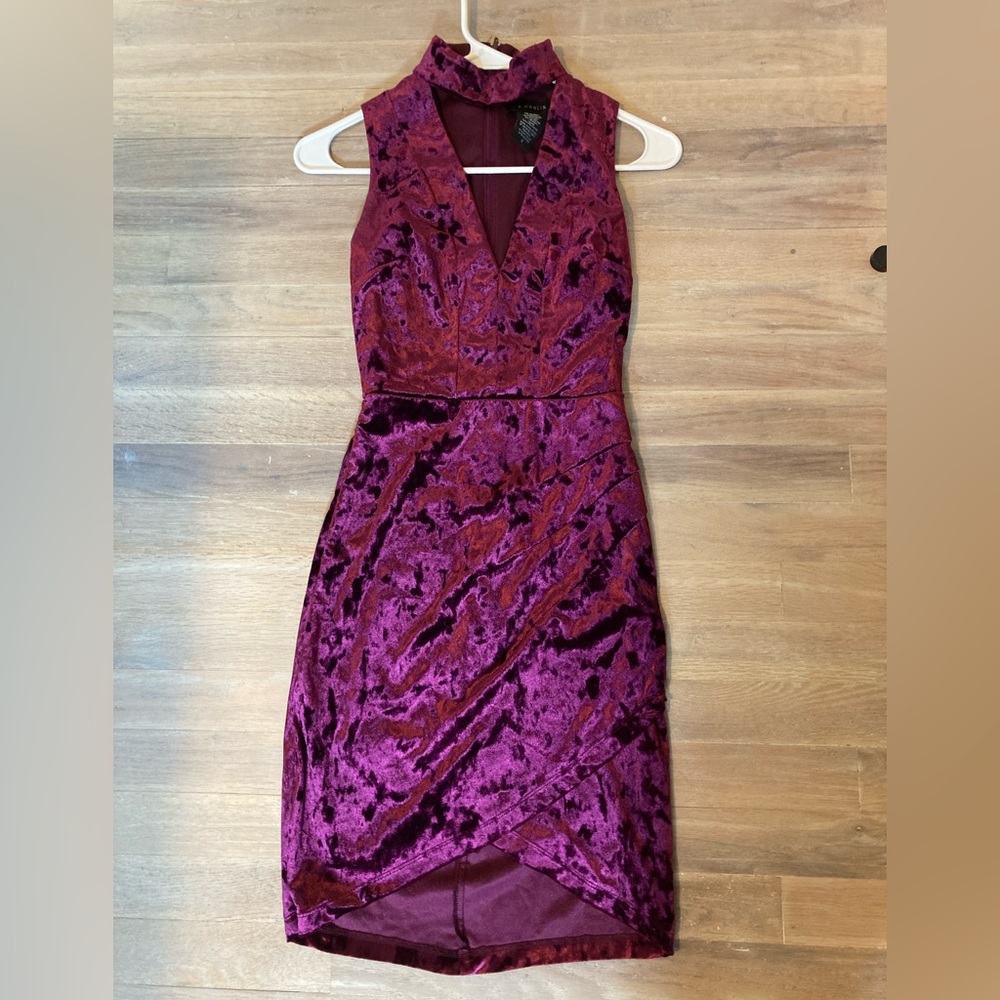 Red Velvety dress